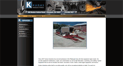 Desktop Screenshot of kudasindustries.com
